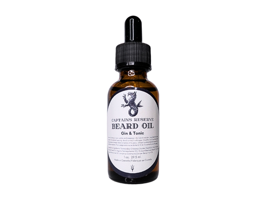 Captain's Reserve Beard Oil (Gin & Tonic)