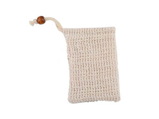 Natural Bamboo Linen Soap Bag